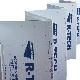 1/2" x 4' x 50' R-TECH&reg; EPS Rigid Fanfold Insulation - 1.25 pcf Density - 2 SQ. Bundle