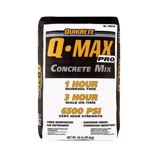 Q-Max Pro Concrete Mix - 80 Lb. Bag