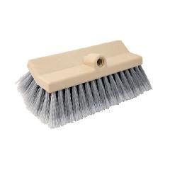 10" Wash Brush with Flagged Synthetic Fill, Dual Position, Threaded Handle Hole