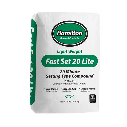 Fast Set 20 Lite Setting Type Compound - 18 Lb. Bag