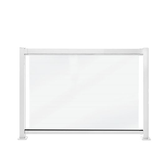 (CTG30) 30" x 35-7/8" x 1/4" Clear Tempered Glass Panel