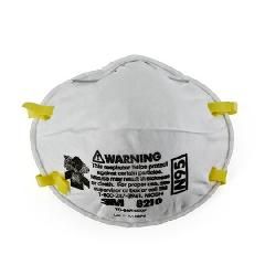 8210 Particulate Respirator with Dual Strap - Box of 20