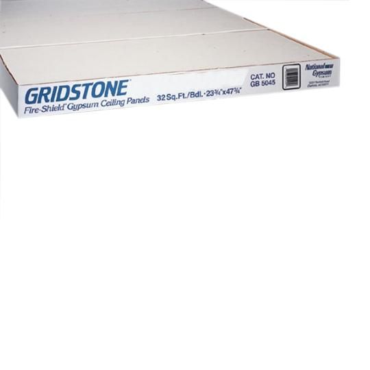 1/2" x 2' x 2' Gold Bond&reg; Gridstone&reg; Gypsum Ceiling Panel - Bundle of 4