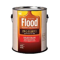 (FLD820) Flood&reg; Pro Series Solid Color 100% Acrylic Stain with White/Pastel Base - 5 Gallon Pail