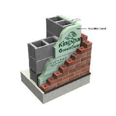 1-1/2" x 4' x 8' GreenGuard&reg; Type IV (25 psi) Scored Square Edge XPS Insulation Board