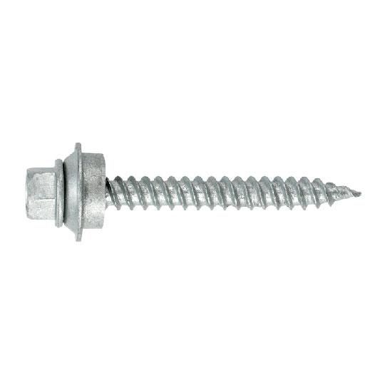 #9 x 1-1/2" Woodgrip Screw with Washer - Box of 100