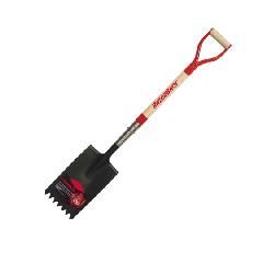 Roofing Tool with Shingle Remover, Fulcrum, Wood Handle & Steel D-Grip