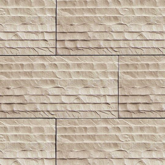 12" x 2' Chiseled Limestone Flat - Sold Individually