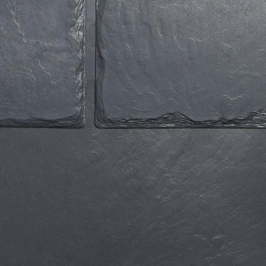 12" Majestic Slate&trade; Traditional Polymeric Tiles - Class C - Pre-Blended Batch 1