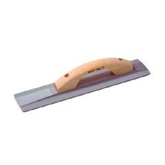 16" x 3-1/4" Square End Magnesium Hand Float with Wood Handle