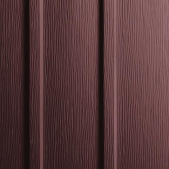 10" Board & Batten Steel Siding - Woodgrain