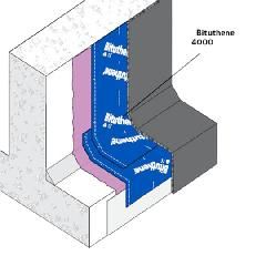 6" x 66.7' Bituthene&reg; 4000 Membrane without Ripcord