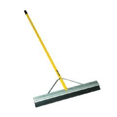 24" x 66" Midwest Rake&reg; S550 Professional Seal Coat Squeegee with Black Rubber Blade