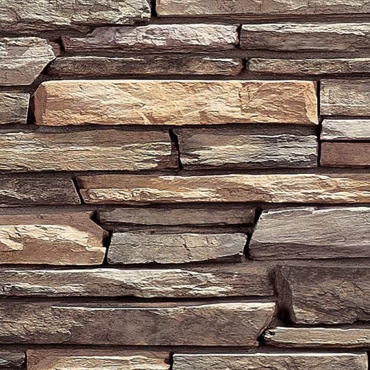 Rustic Ledge&reg; Flat Stone - 110 Sq. Ft. Box