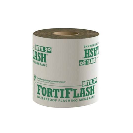 20 mil x 4" x 75' FortiFlash&reg; Butyl Waterproof Flashing Membrane