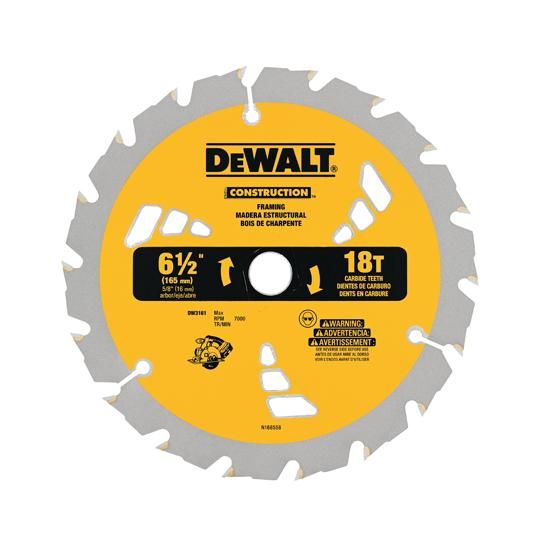 6-1/2" 18T Carbide Saw Blade