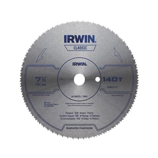 7-1/4" 140TPI Circular Saw Blade