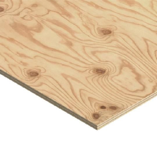 5/8" x 4' x 8' CDX Plywood