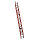 28' Multi-Section Fiberglass Extension Ladder - 300 Lb. Load Capacity