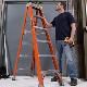 Louisville Ladder 8' Standard Fiberglass Step Ladder - 300 Lb. Load Capacity