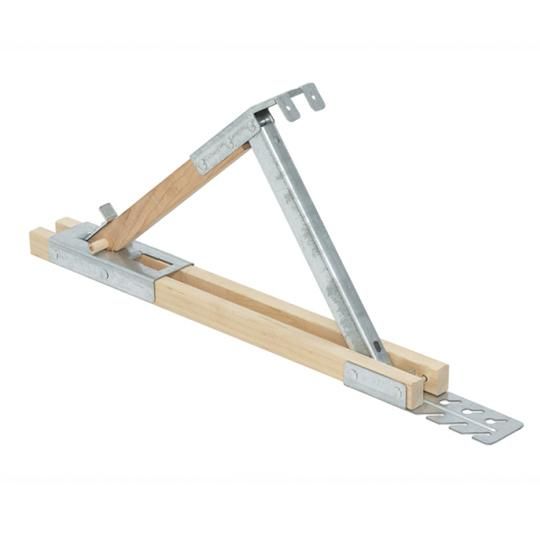 Adjustable Wood/Steel Roof Bracket