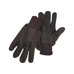 Jersey Lined PVC Dotted Palm Gloves - Size Large