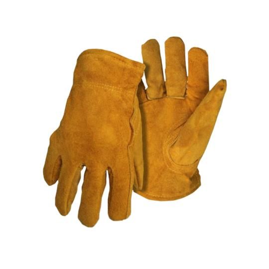 Pile Insulated Split Leather Driver Gloves - Size Extra Large