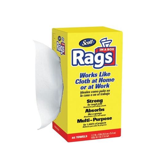 1-Ply Rags in a Box - Box of 85