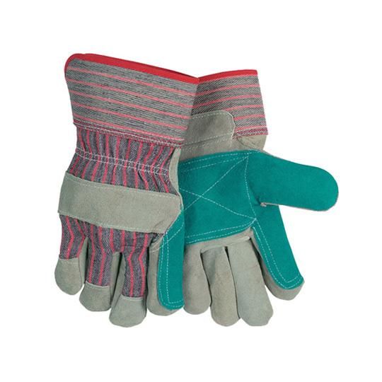 Large Double Leather Palm Gloves with 2.5" Safety Cuff