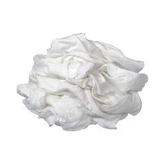 New Bleached Knit Rags - 8 Lb. Box