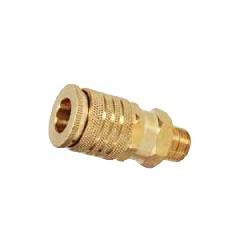 1/4" I/M Series Universal Brass Coupler, 1/4" Female NPT - Pack of 10