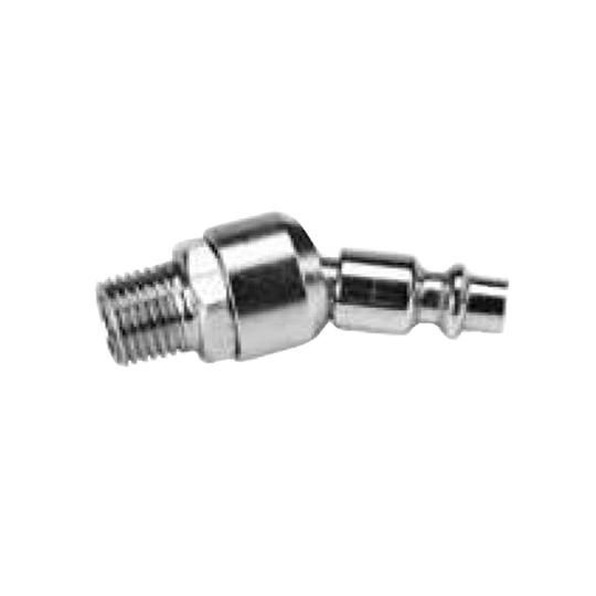 1/4" I/M Series Industrial Swivel Plug, 3/8" Male Thread - Pack of 25