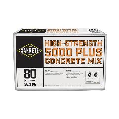 5000 Plus Concrete Mix - 80 Lb. Bag