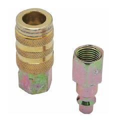 1/4" Industrial Series Hose Coupler - 1/4" NPT Thread