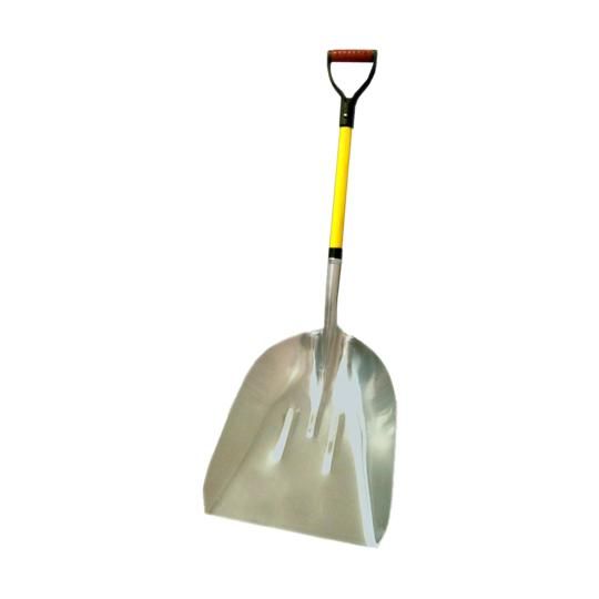 #12A Aluminum Shovel Scoop with Fiberglass Handle