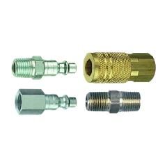 4-Piece 1/4" Air Coupler/Plug Kit