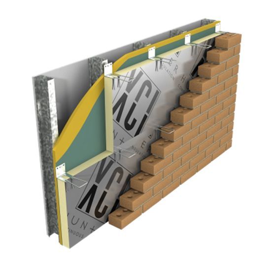 3" x 16" x 8' Xci Foil Facer Polyiso Insulation