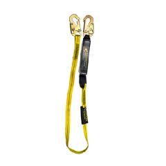 6' Shock Absorbing Lanyard Single Leg