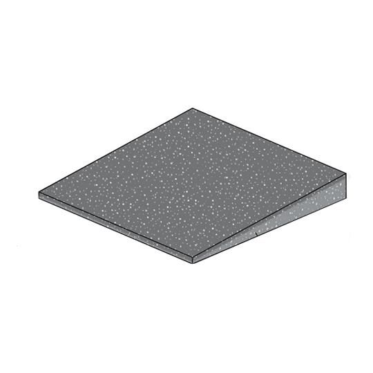 B4 (3/4" to 1-1/4") x 1/4" Tapered Perlite Board