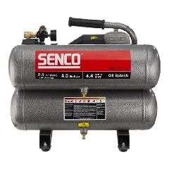 2.5HP 4.3 Gallon Twin Tank Air Compressor