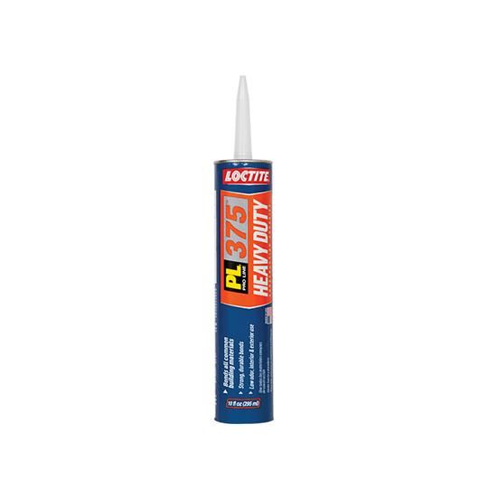 PL&reg; 375 VOC Heavy Duty Construction Adhesive - 10 Fl. Oz. Paper Cartridge