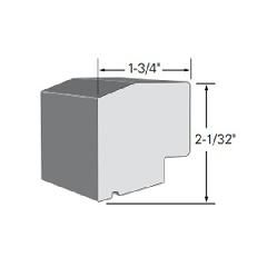 1-3/4" x 2-1/32" x 16' Large Historic Sill