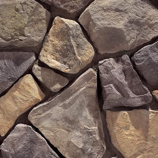 Country Rubble Flat Stone - 110 Sq. Ft. Box