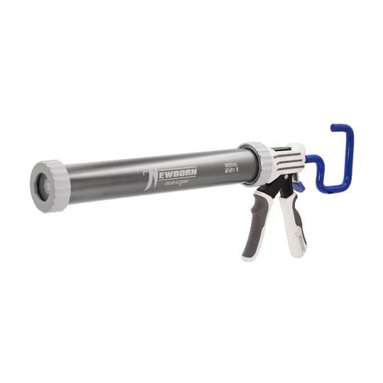 Model 820AL Elite Sausage/Bulk/Cartridge Smooth Rod 22:1 Thrust Caulk Gun