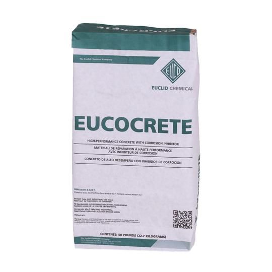 Eucocrete Supreme High-Performance Concrete with Corrosion Inhibitor - 50 Lb. Bag