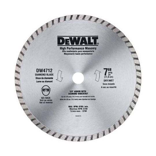 7" HP Turbo Circular Saw Diamond Blade