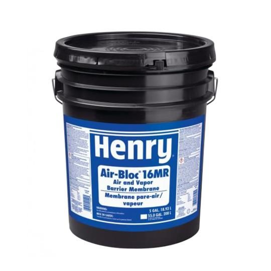 Air-Bloc&reg; 16MR Liquid Emulsion Vapor Impermeable Air Barrier Membrane - 5 Gallon Pail