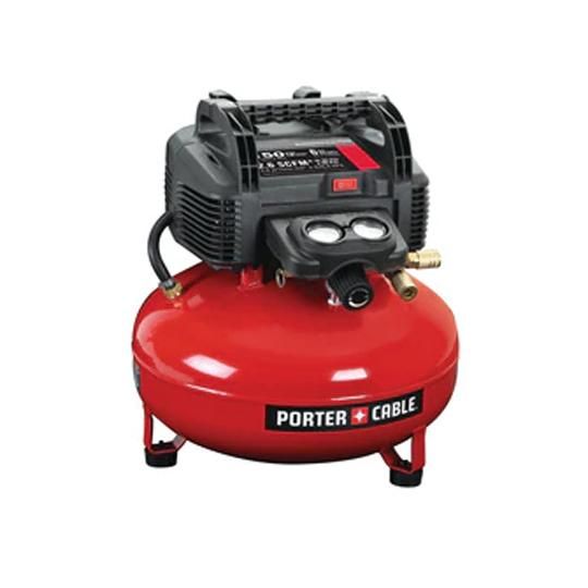 6 Gallon 150 psi Oil-Free Pancake Compressor