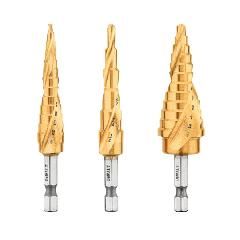 3-Piece Impact Ready&reg; Step Drill Bit Set