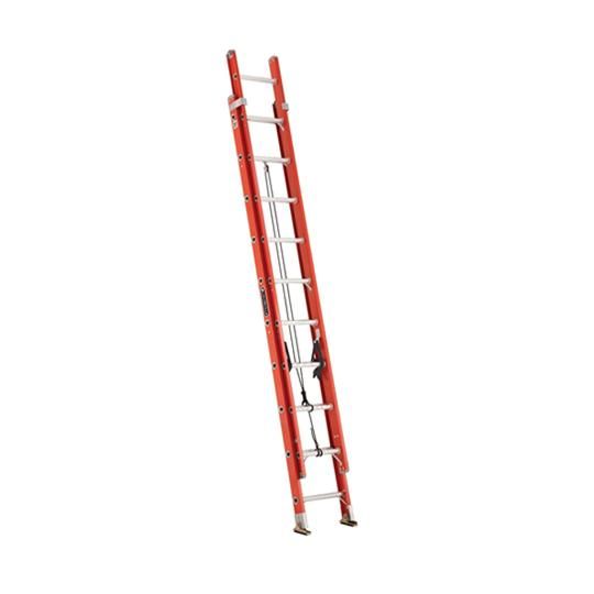 20' Fiberglass Extension Ladder - 300 Lb. Load Capacity